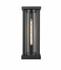 Glenwood 1 Light Outdoor Wall Sconce in Black Finish by Z-Lite
