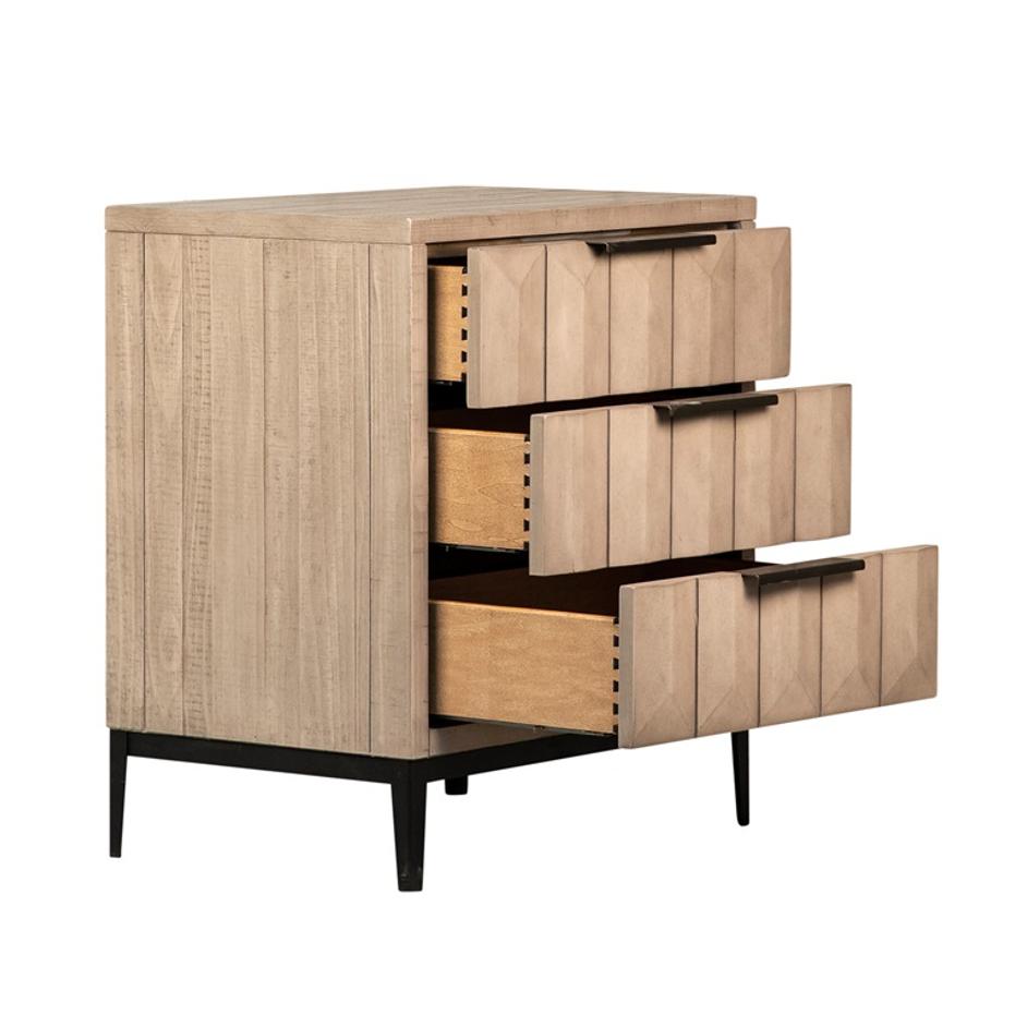 Leone Nightstand by Curated Collections