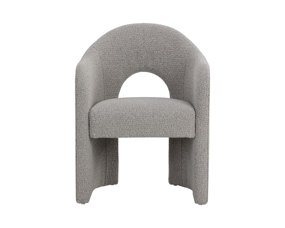 ANAYA DINING ARMCHAIR - ALTRO CAPPUCCINO by Sunpan