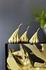 Hand Dipped Pears Set of 3, Gold Leaf by PHILLIPS COLLECTION