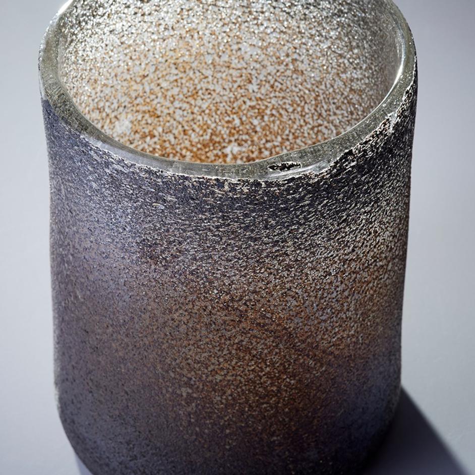 Medium Cordelia Vase in Brown by Cyan Design