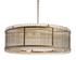 KORE CHANDELIER - LARGE - BRASS - CLEAR by Sunpan