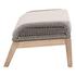 Loom Outdoor Footstool by Essentials For Living