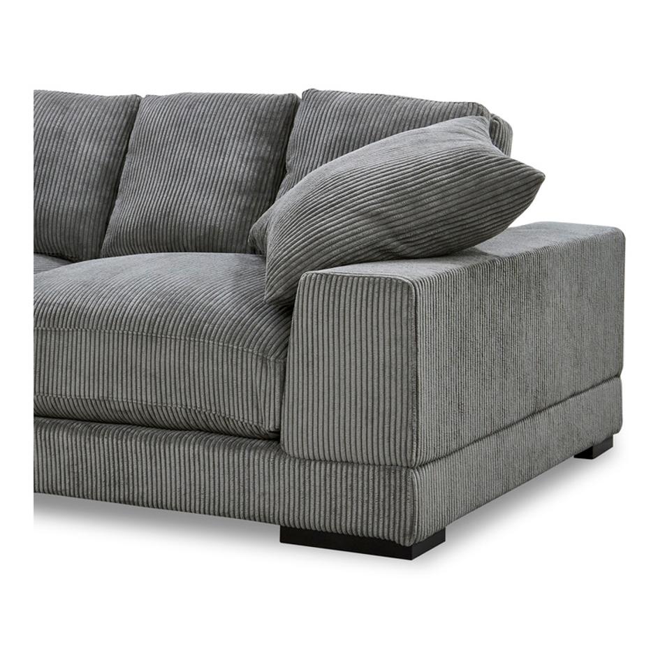 Plunge Sofa Charcoal by Moes Home