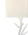 Baneberry Wall Sconce, Right In Gesso White by Currey & Company
