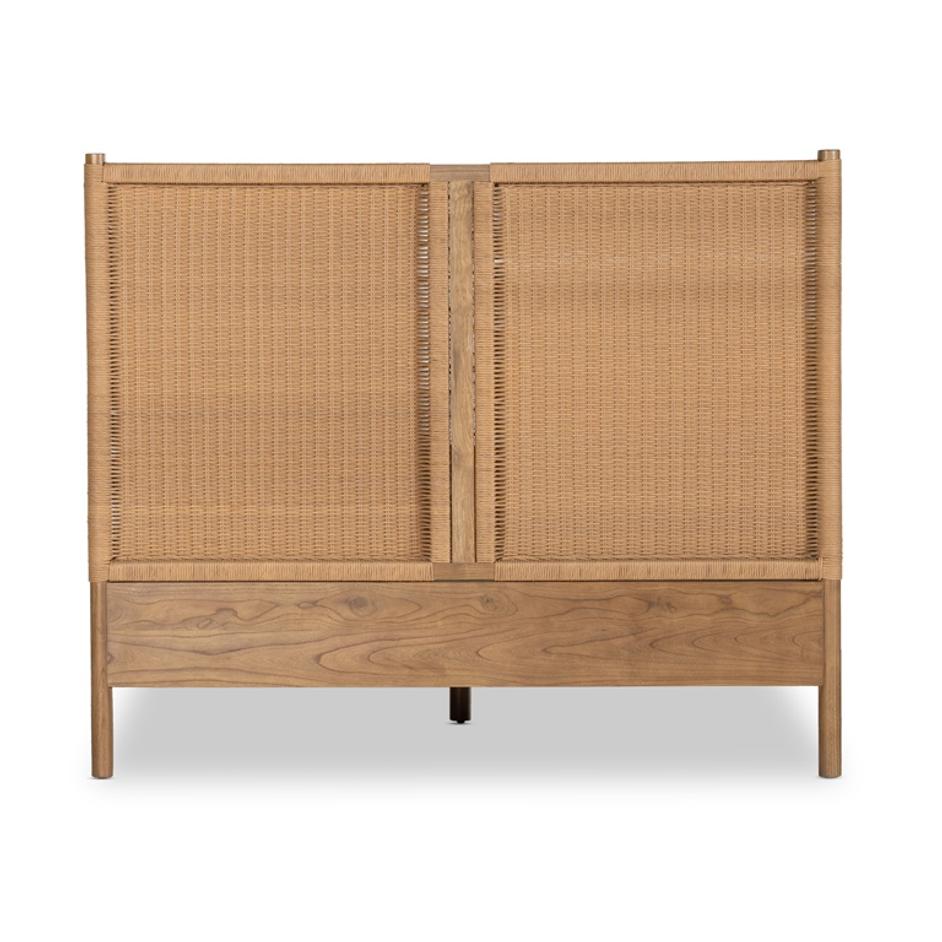 Liza Bed In Toasted Sungkai - Queen by FOUR HANDS