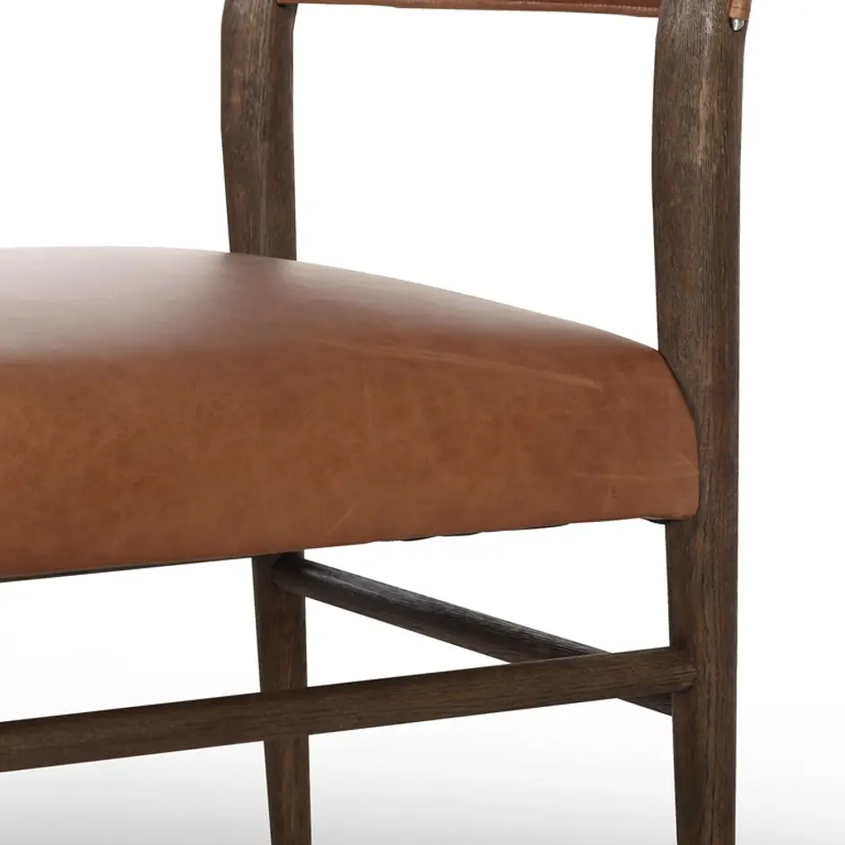 Morena Dining Chair In Sonoma Chestnut by FOUR HANDS