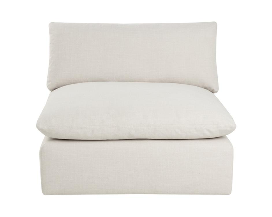 REVE MODULAR - ARMLESS CHAIR - EFFIE LINEN by Sunpan