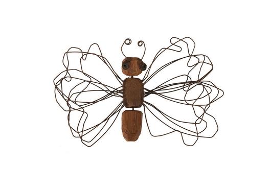 Wire Wing Butterfly, SM by PHILLIPS COLLECTION