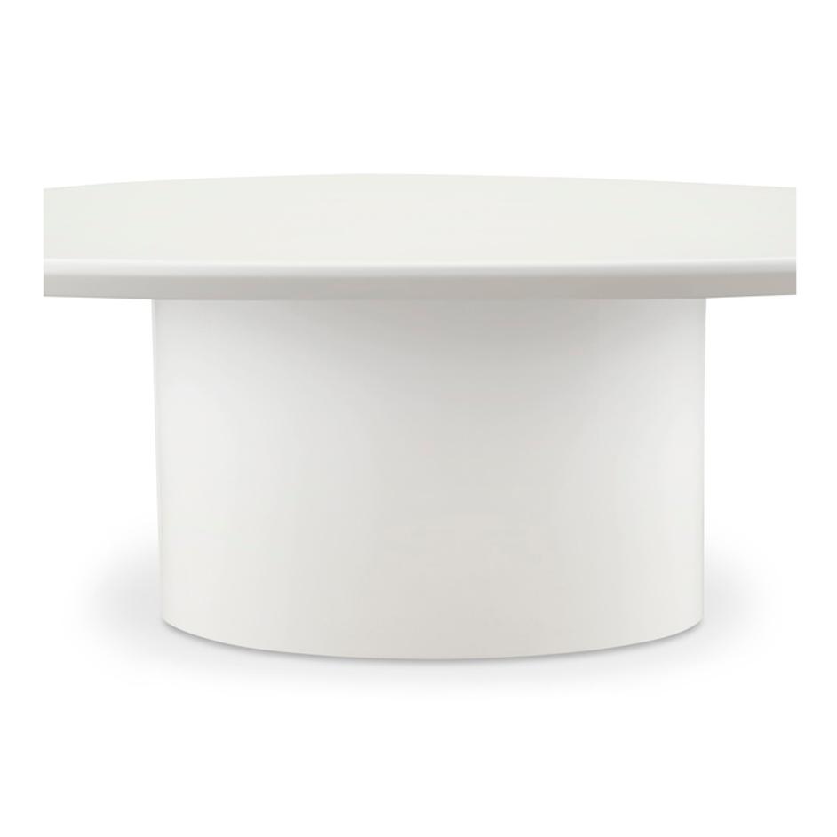 Eden Coffee Table Ivory Lacquer by Moes Home