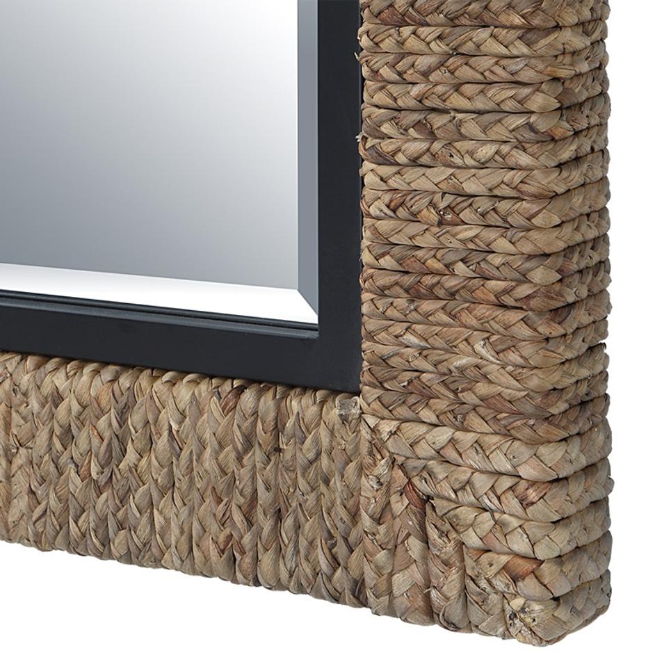 Island Braided Straw Mirror by Uttermost