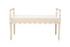 Cream Juliet Bench by Furniture Classics