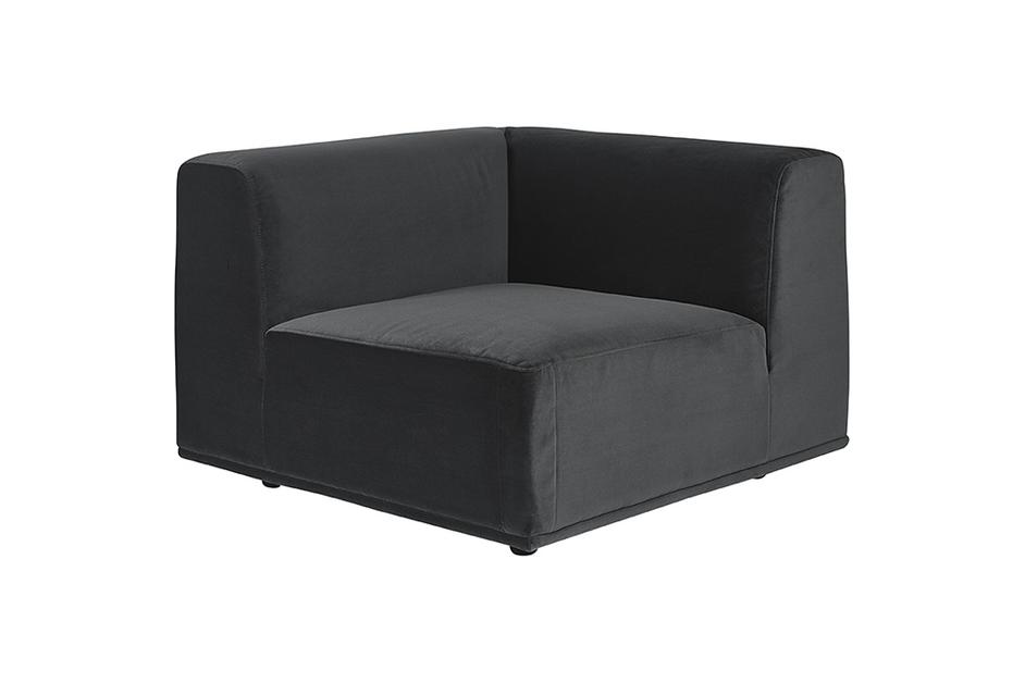 Darren Modular - Corner Chair - Smokescreen by Sunpan