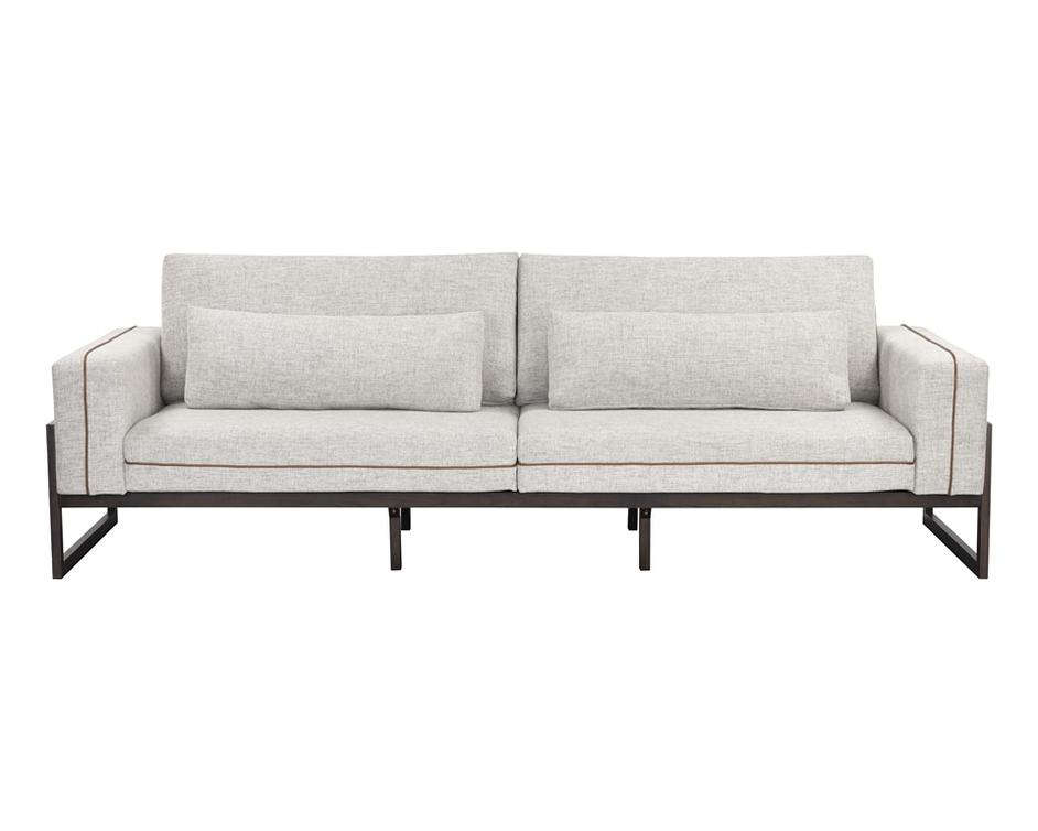 Belinda Sofa - Symphony Greige by Sunpan