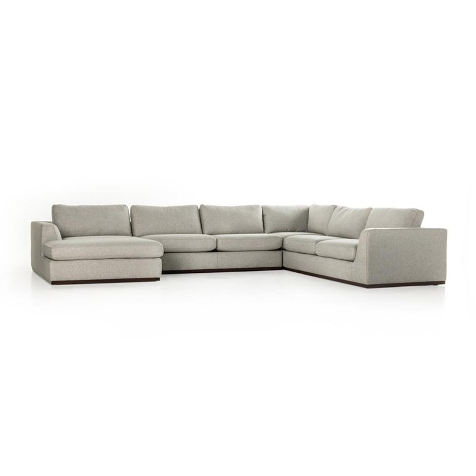 Colt 4-Piece Sectional - Aldred Silver by Four Hands