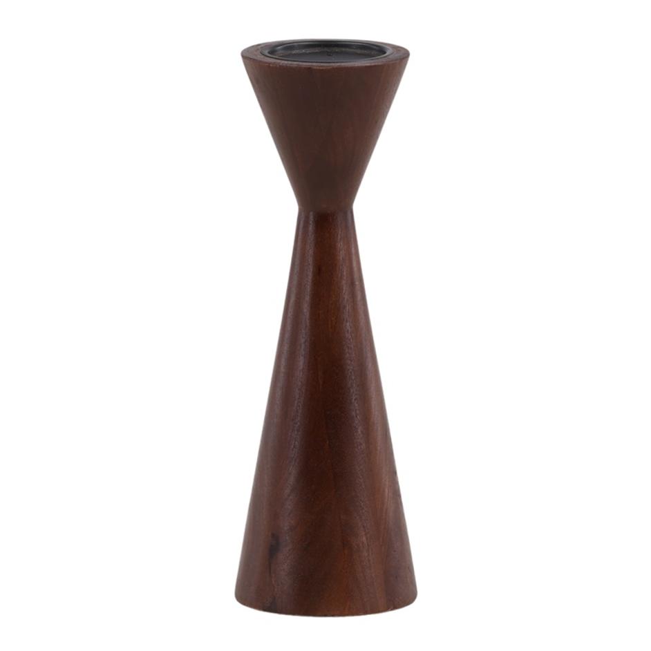 Hollis Candle Holder Large by Curated Collections