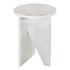 GRACE ACCENT TABLE WHITE MARBLE by Moes Home
