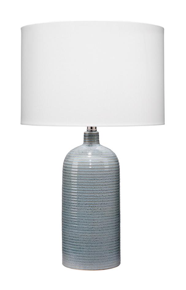 Declan Ceramic Table Lamp, Blue by Jamie Young