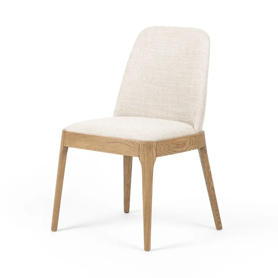 Bryce Armless Dining Chair In Gibson Wheat by FOUR HANDS