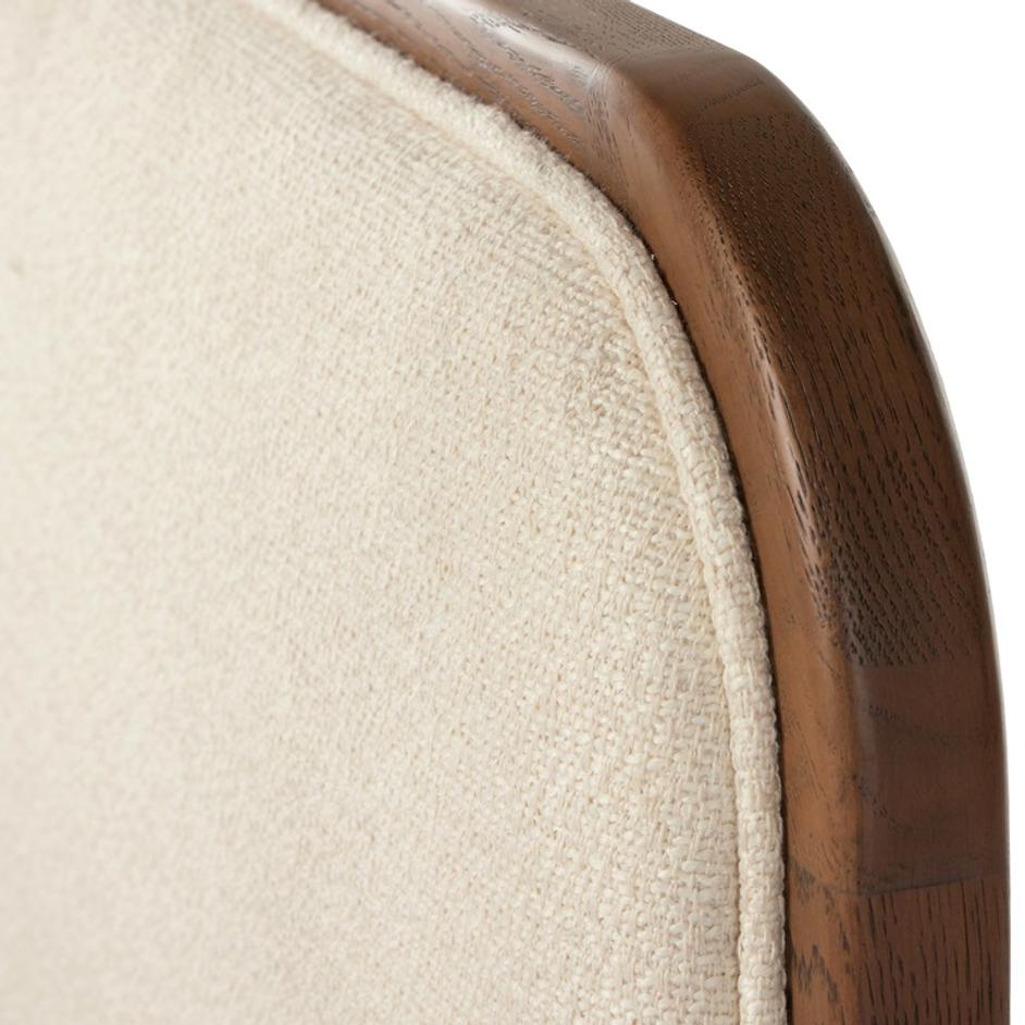 Caroline Bed In Smoked Oak In King by FOUR HANDS