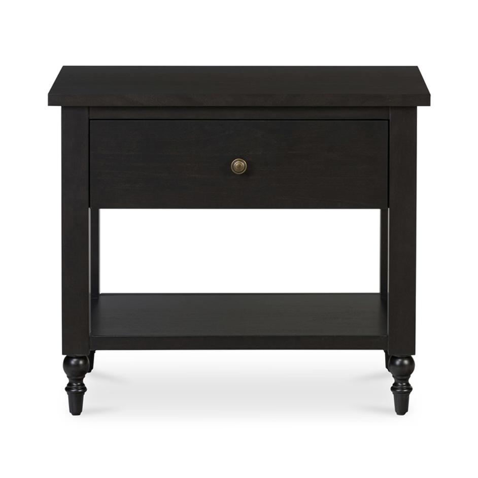 Katherine Nightstand Black by Moes Home