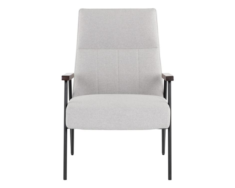 COELHO LOUNGE CHAIR - LIGHT GREY by Sunpan