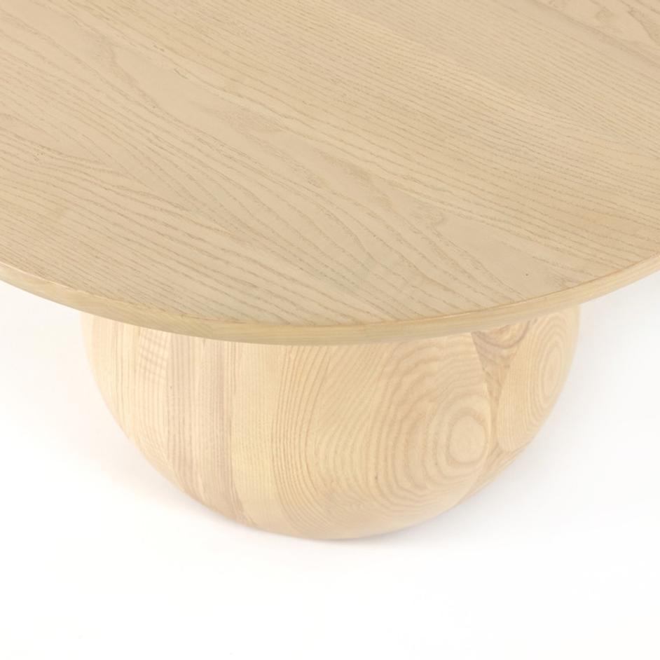 Merla Wood Bunching Table - Light Natural Ash Veneer by Four Hands
