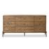 Eaton 9 Drawer Dresser In Amber Oak Resin by FOUR HANDS