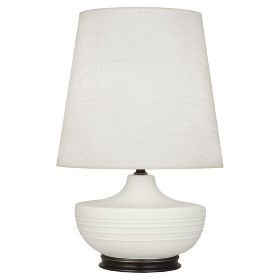 Matte Lily Michael Berman Nolan Table Lamp by Robert Abbey