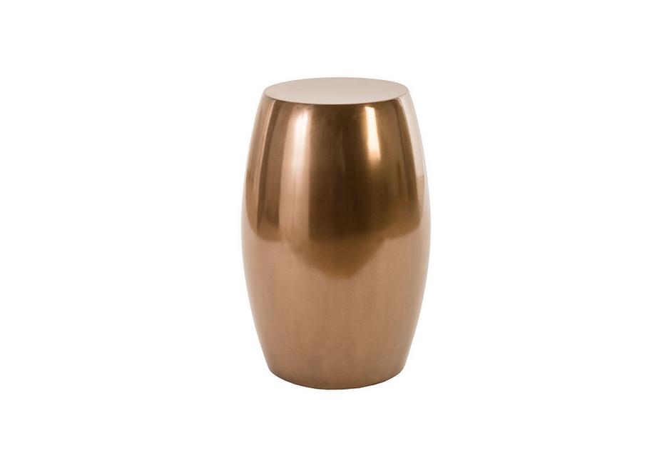 Vex Stool, Polished Bronze, LG by PHILLIPS COLLECTION