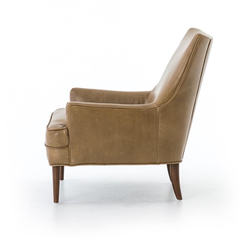 Danya Chair In Warm Taupe Dakota by FOUR HANDS