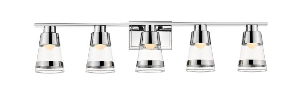 Ethos 5 Light Vanity in Chrome  Finish by Z-Lite