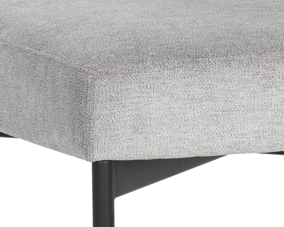 Seneca Dining Chair - Black - Polo Club Stone by Sunpan