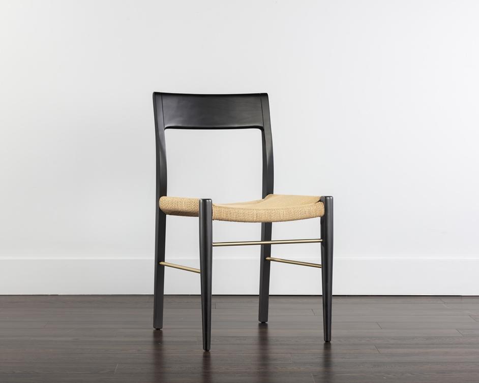 Bondi Dining Chair - Black by Sunpan
