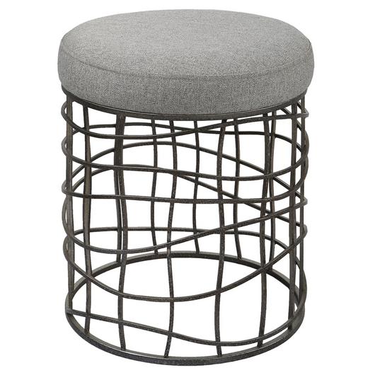 Carnival Iron Round Accent Stool by Uttermost