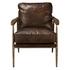 Christopher Club Chair Antique Brown by Classic Home