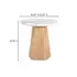 Evelyn Accent Table Ashen Grey Matrix Marble by Moes Home