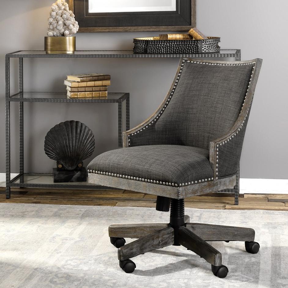 Aidrian Desk Chair by Uttermost