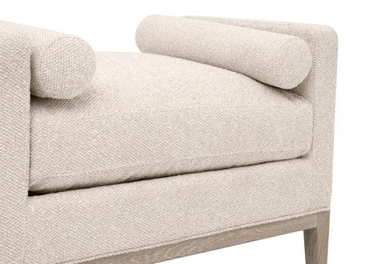 Keaton Upholstered Accent Stool by Essentials For Living