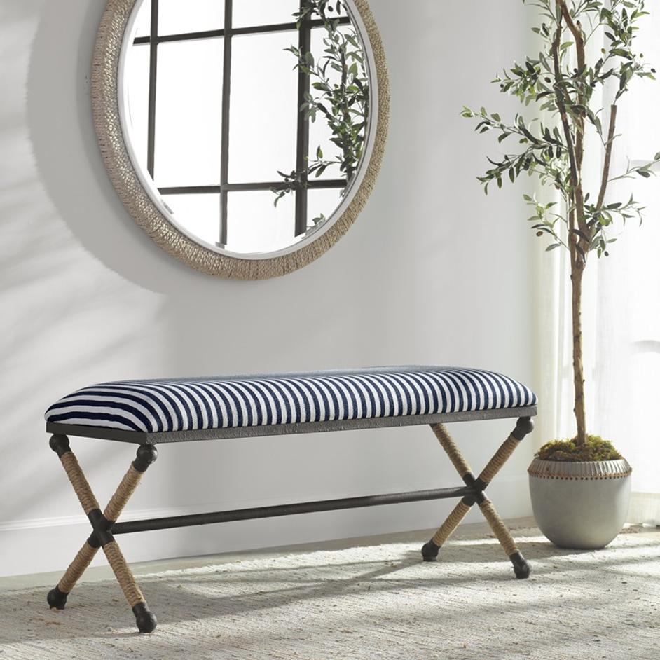 Braddock Bench by Uttermost