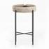 Nocona Stool In Speckled Hide In Counter by FOUR HANDS