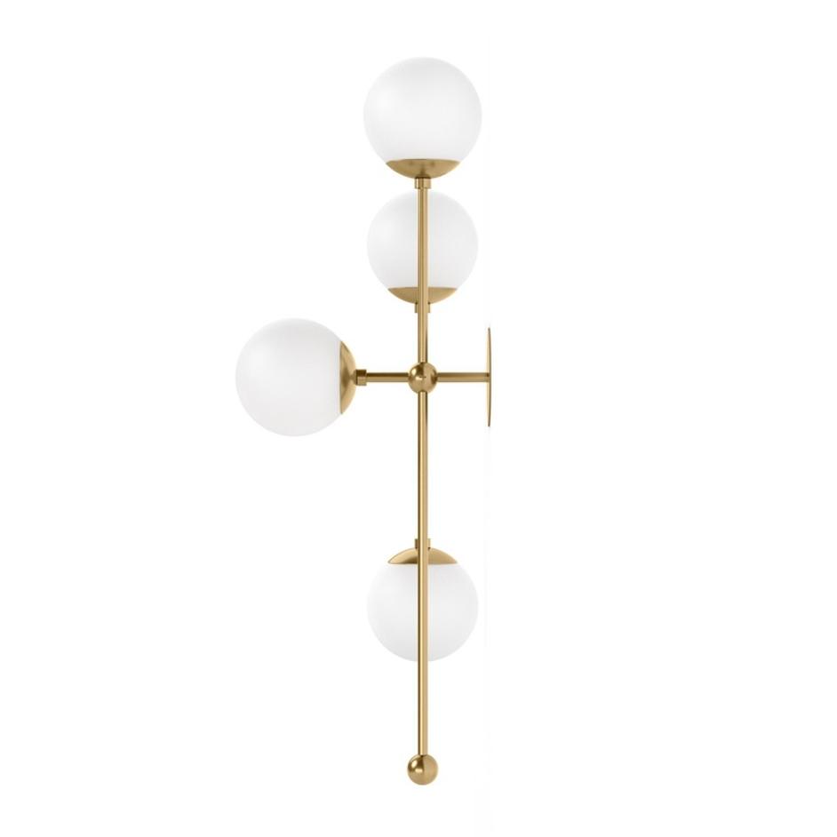 Armstrong 4 L Sconce - Burnished Brass by Four Hands