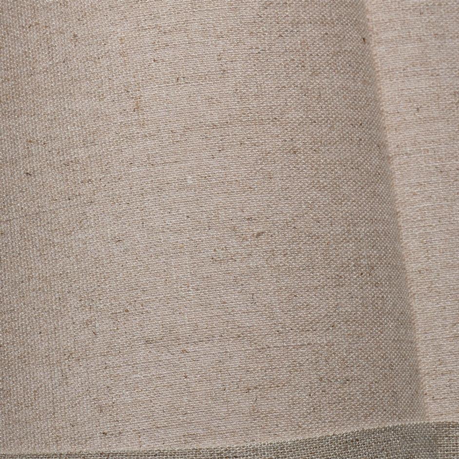 Scalloped 100% Natural Linen Shade, Small by Jamie Young