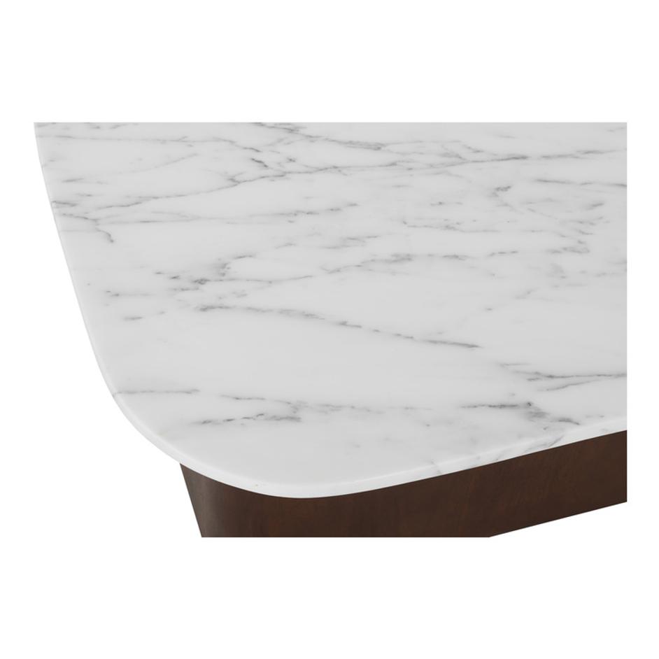 Dash Accent Table White Calacatta Marble by Moes Home