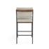 Benton Stool-Savile Flannel-Bar by FOUR HANDS