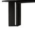 Huxley Console Table In Smoked Black Veneer by Four Hands