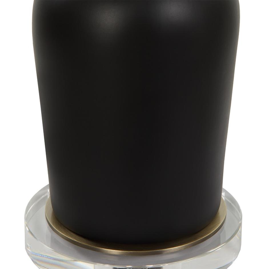 Caviar Black Table Lamp by Uttermost