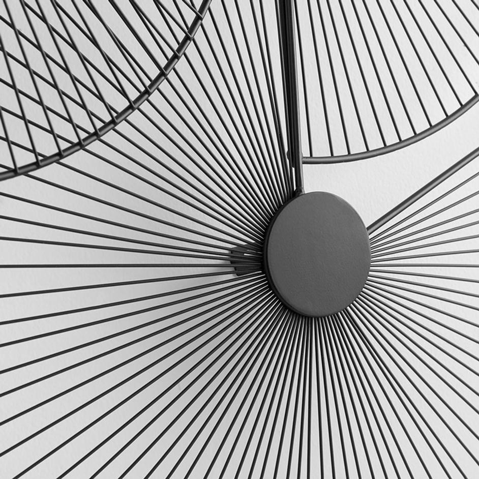 Gnosis Wall Decor in Noir by Cyan Design