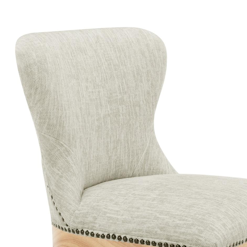 Dorsey Fabric Counter Stool, Pasadena Beige by New Pacific Direct