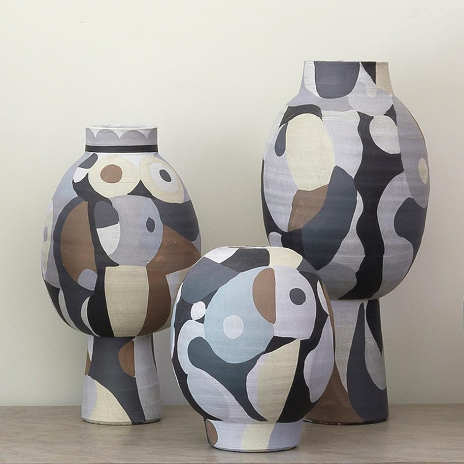 Pablo Ceramic Decorative Vase, Medium by Jamie Young